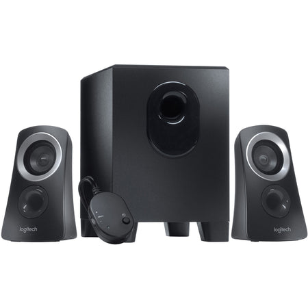 Logitech Z313 2.1 Speaker System - 25 W RMS - Black - 980-000382