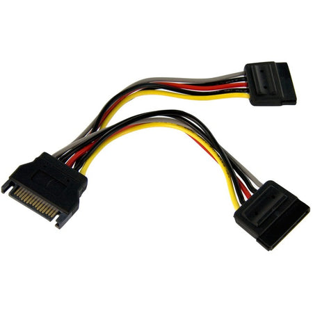 StarTech.com 6in SATA Power Y Splitter Cable Adapter - PYO2SATA