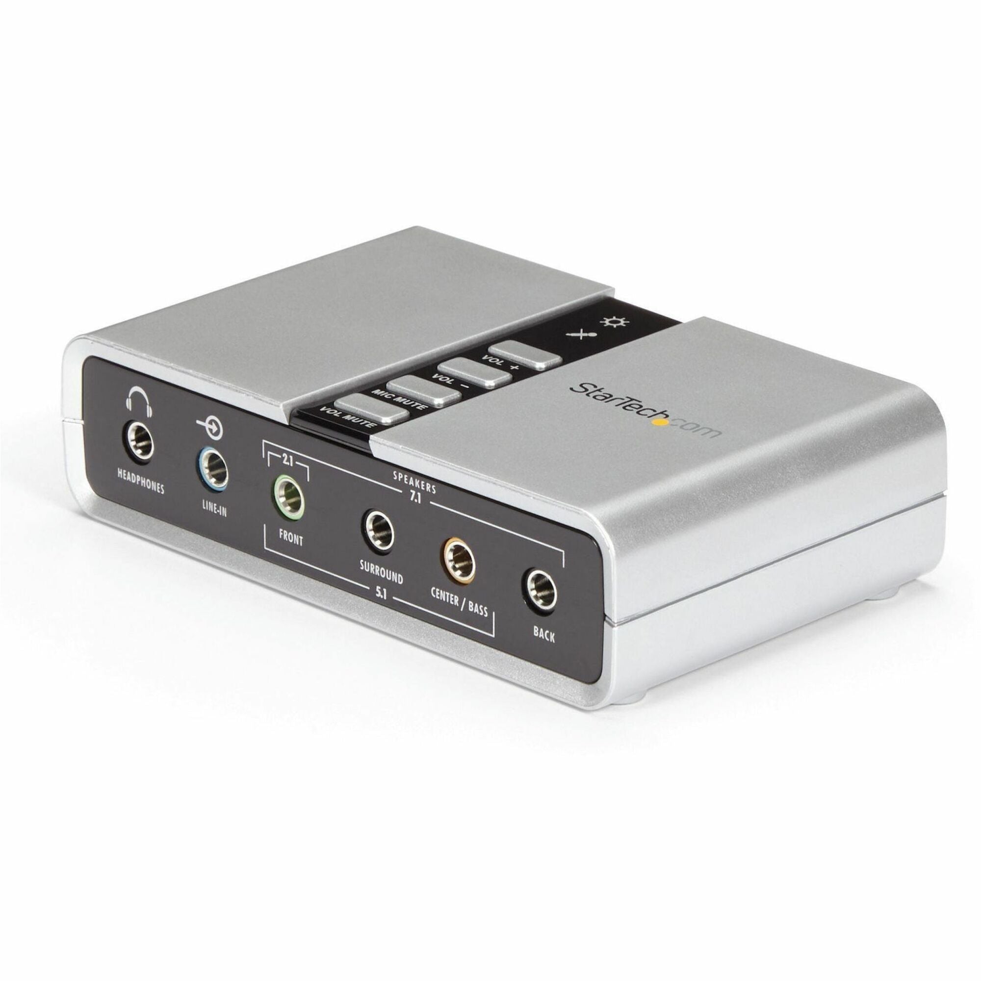 StarTech.com 7.1 USB Audio Adapter External Sound Card - ICUSBAUDIO7D