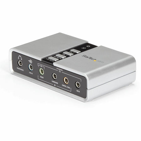 StarTech.com 7.1 USB Audio Adapter External Sound Card - ICUSBAUDIO7D