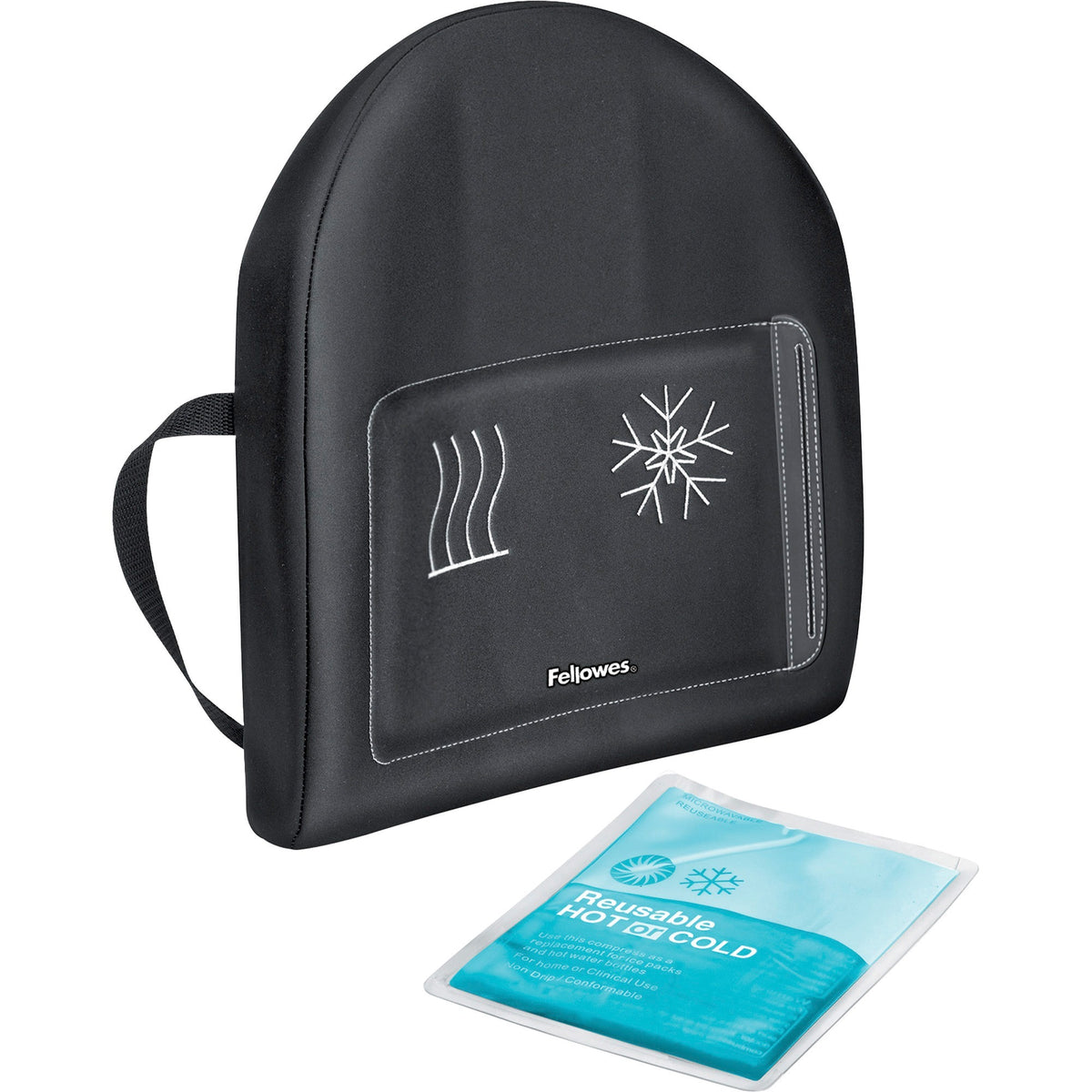 Fellowes Heat and Soothe Back Support - 9190001