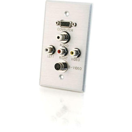 C2G Audio/Video Faceplate - 40499