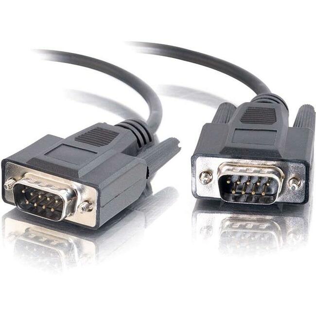 C2G 6ft DB9 M/M Cable - Black - 52087