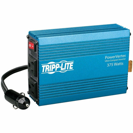 Tripp Lite by Eaton 375W Compact Car Portable Inverter 12V DC to 120V AC 2 Outlet - PV375