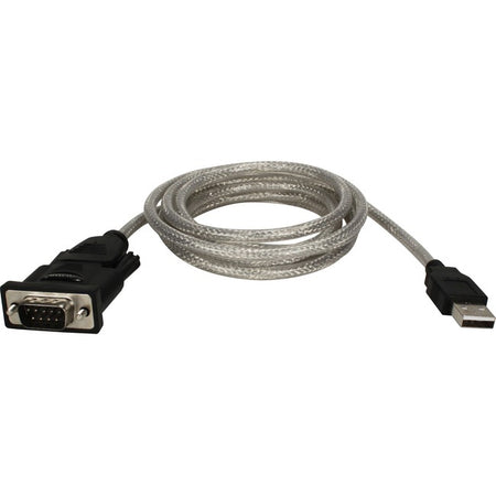 QVS 6ft USB to DB9 Male RS232 Serial Adaptor Cable - UR2000M2