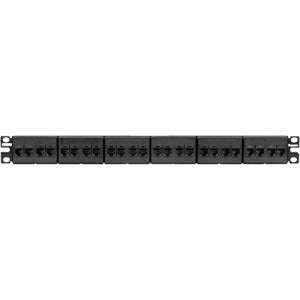 Panduit CP245E88BL 24-Port Network Patch Panel - CP245E88BLY