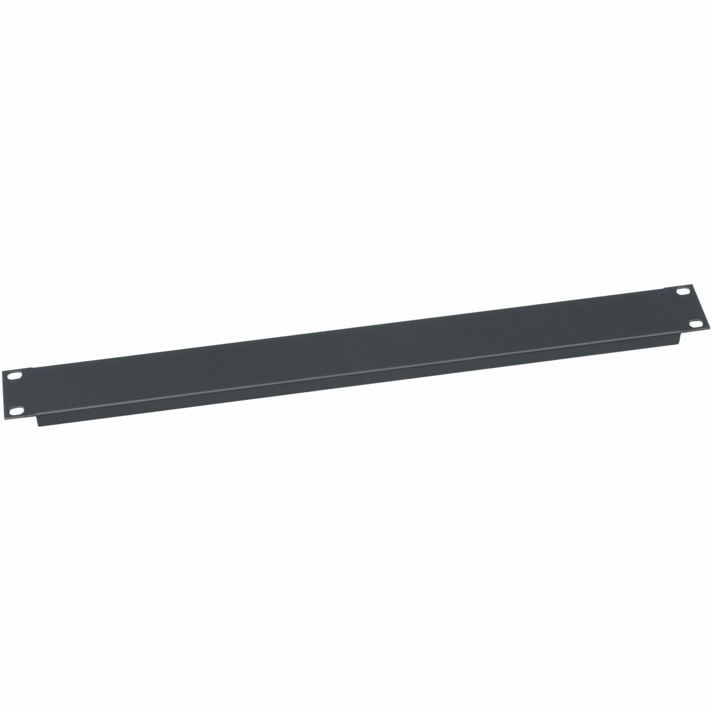 Middle Atlantic Blank Rack Panel - 1RU - Steel & Flanged - Pack of 12 - EB1-CP12