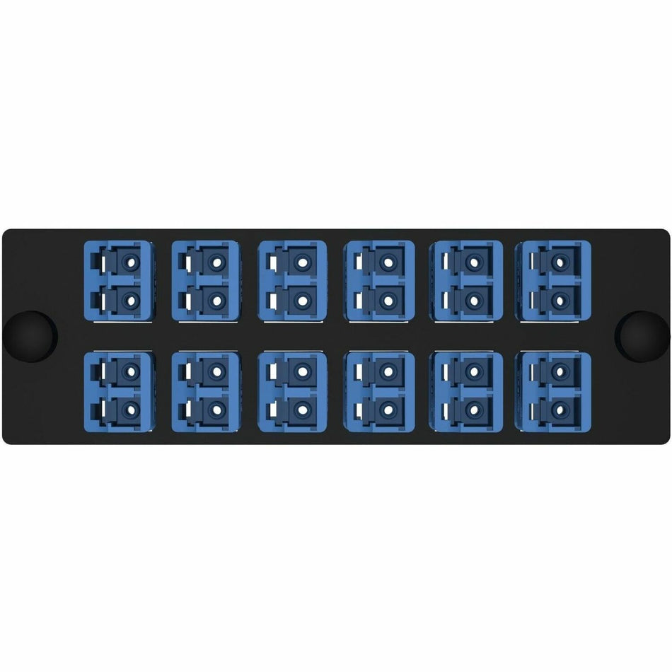 Panduit Optico FAP, OS2, 12 LC Duplex, Blue - FAP12WBUDLCZ