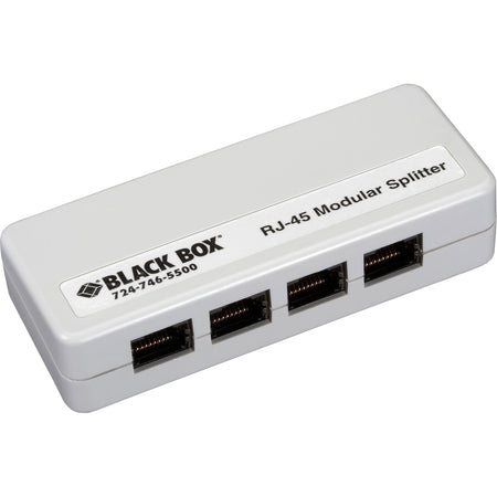 Black Box RJ45 Shielded Mod Splitter 1RJ45/4RJ45 A Pin - FM810-R2