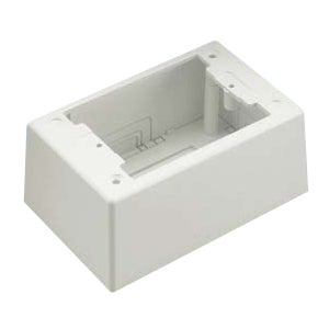 Panduit Pan-Way 1 Gang Power Rated Surface Mounting Box - JBP1DWH