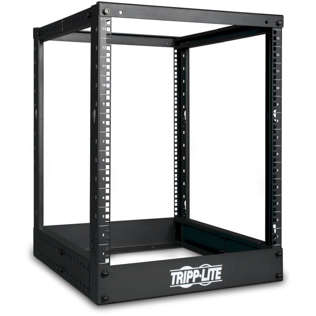 Tripp Lite by Eaton 13U SmartRack 4-Post Open Frame Rack - Organize and Secure Network Rack Equipment - SR4POST13