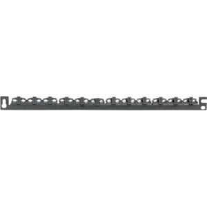 Panduit Tak-Ty SRBWCY Strain Relief Bar with Adjustable Clips - SRBWCY