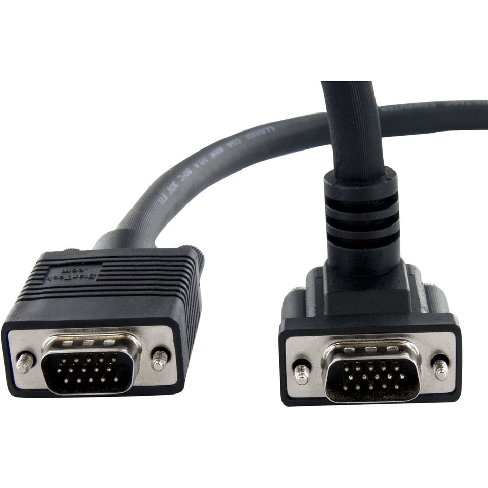 StarTech.com 15 ft High Res 90 Degree Down Angled VGA Cable - MXT101MMHD15