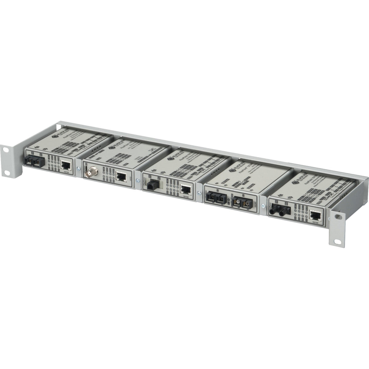 Black Box FlexPoint Rack Mount for Media Converter - TAA Compliant - LMC205