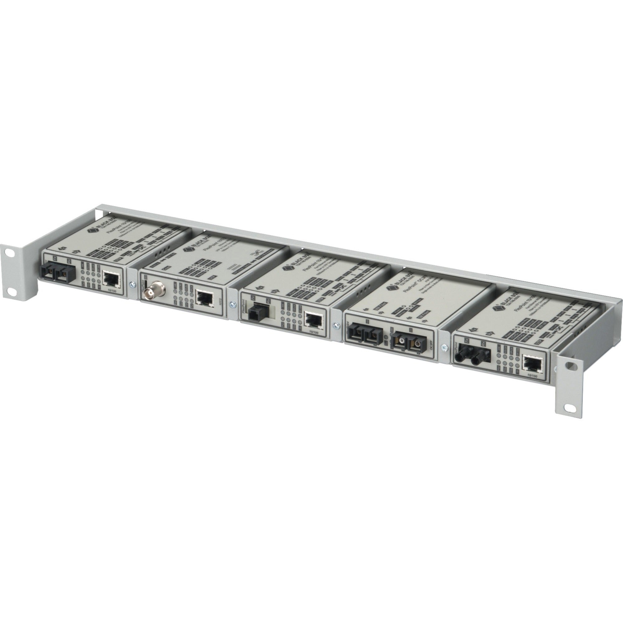 Black Box FlexPoint Rack Mount for Media Converter - TAA Compliant - LMC205