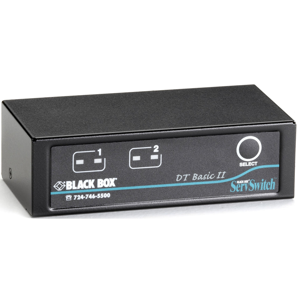 Black Box ServSwitch DT Basic II Kit, 2-Port - KV7022A-K