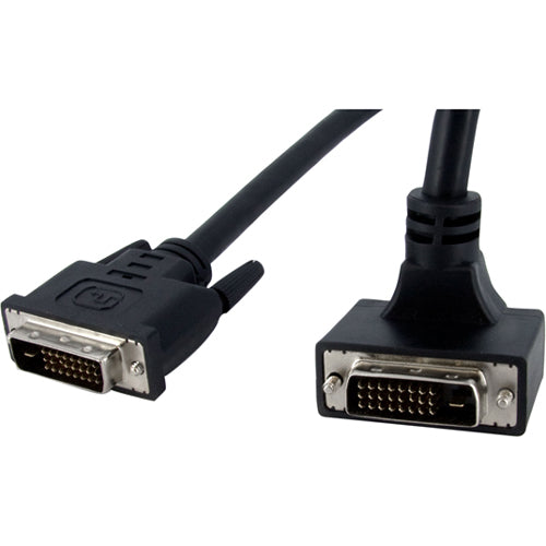 StarTech.com 6 ft 90 Degree Upward Angled DVI-D Monitor Cable - M/M - DVIDDMMTA6