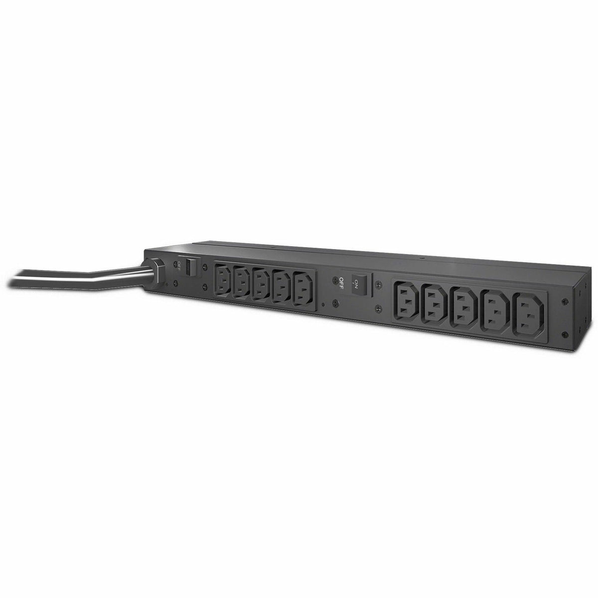 APC NetShelter Basic Rack PDU, 1U, 30A, 208V, 10 C13 outlets - AP9571A
