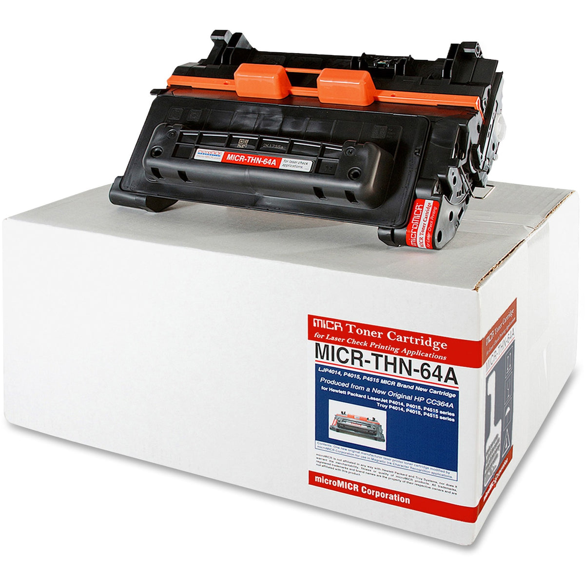 microMICR MICR Toner Cartridge - Alternative for HP 64A - MICR-THN-64A