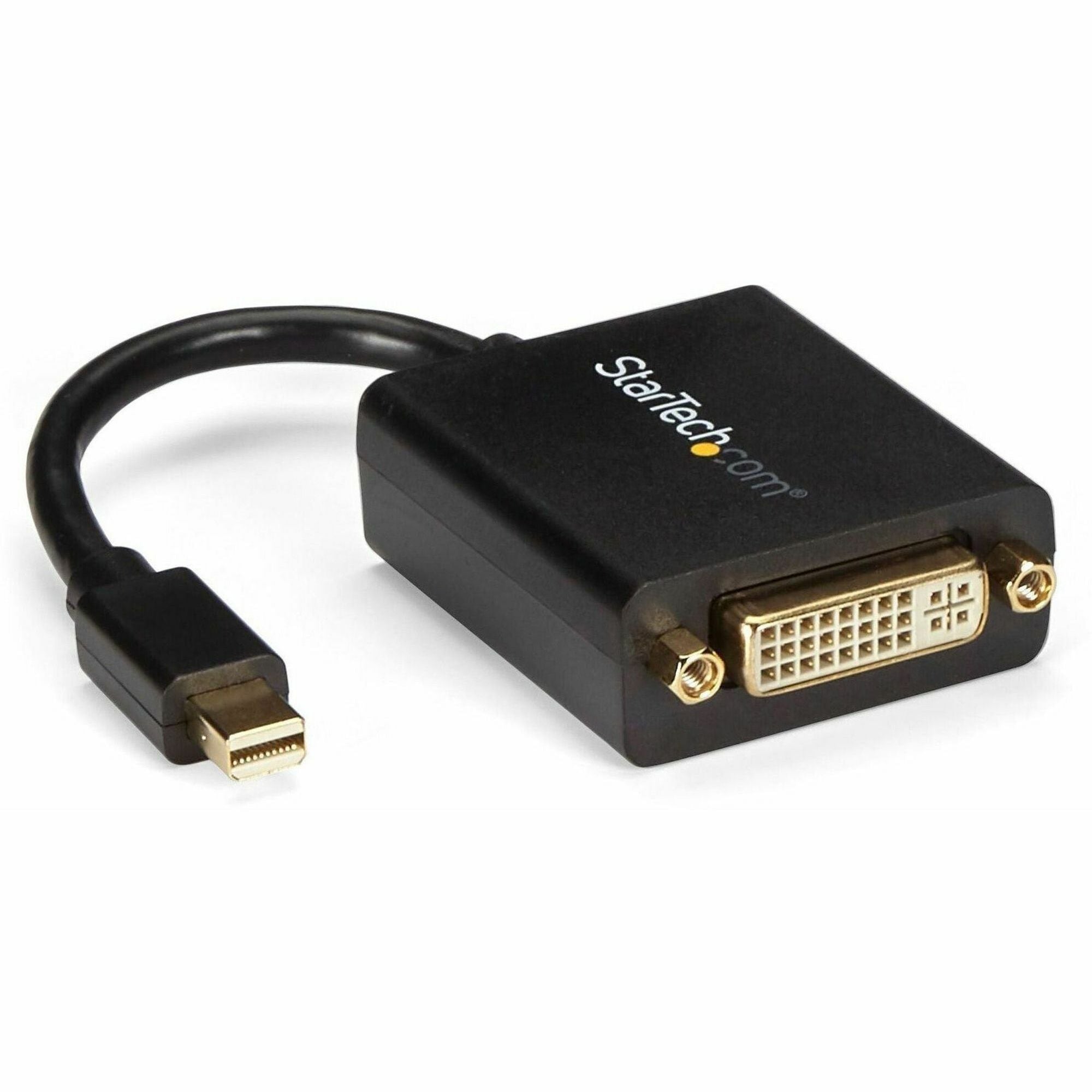StarTech.com Mini DisplayPort to DVI Video Adapter Converter - MDP2DVI