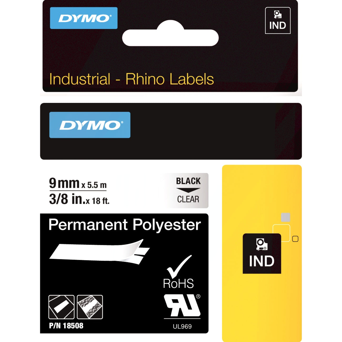 Dymo Label Tape - 18508DMO