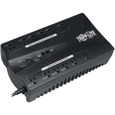 Tripp Lite by Eaton UPS TAA-Compliant ECO Series 120V 750VA 450W Energy-Saving Standby UPS with USB port and 12 Outlets - ECO750UPSTAA