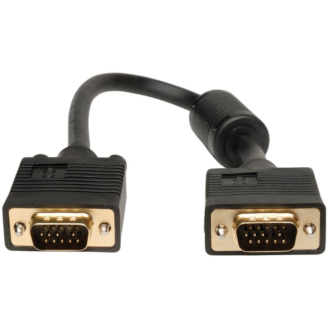 Eaton Tripp Lite Series VGA High-Resolution RGB Coaxial Cable (HD15 M/M), 1 ft. (0.31 m) - P502-001