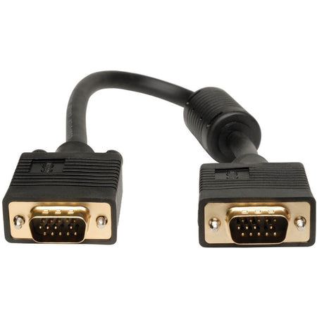 Eaton Tripp Lite Series VGA High-Resolution RGB Coaxial Cable (HD15 M/M), 1 ft. (0.31 m) - P502-001