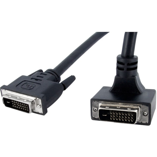 StarTech.com 6 ft 90 Degree Down Angled DVI-D Monitor Cable - M/M - DVIDDMMBA6