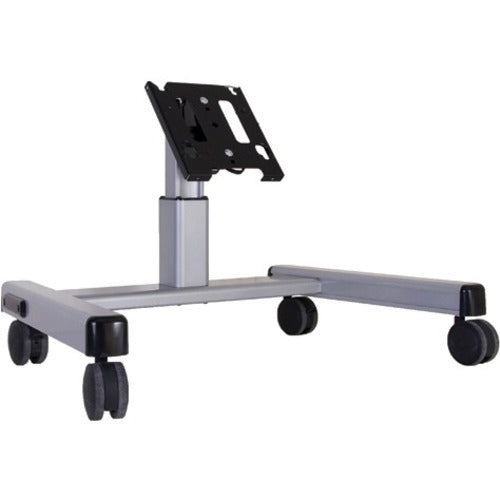 Chief Confidence Medium Adjustable 2' Monitor Mobile Cart - For 32-65" - Black - MFQ6000B