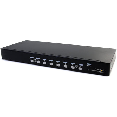 StarTech.com 8 Port Rackmount USB VGA KVM Switch w/ Audio - SV831DUSBAU