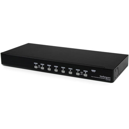 StarTech.com 8 Port 1U Rackmount USB KVM Switch with OSD - SV831DUSBU