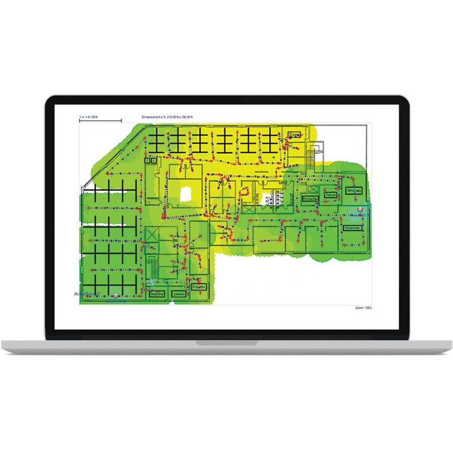 NetAlly AirMagnet Survey Pro with Planner ER Software - License - 1 User - AM/A4018