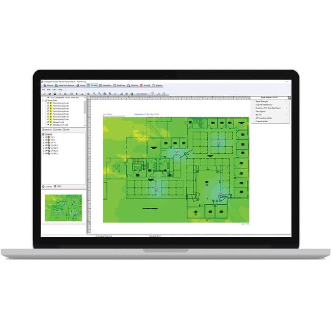 NetAlly AirMagnet Planner - License - 1 User - AM/A4012G