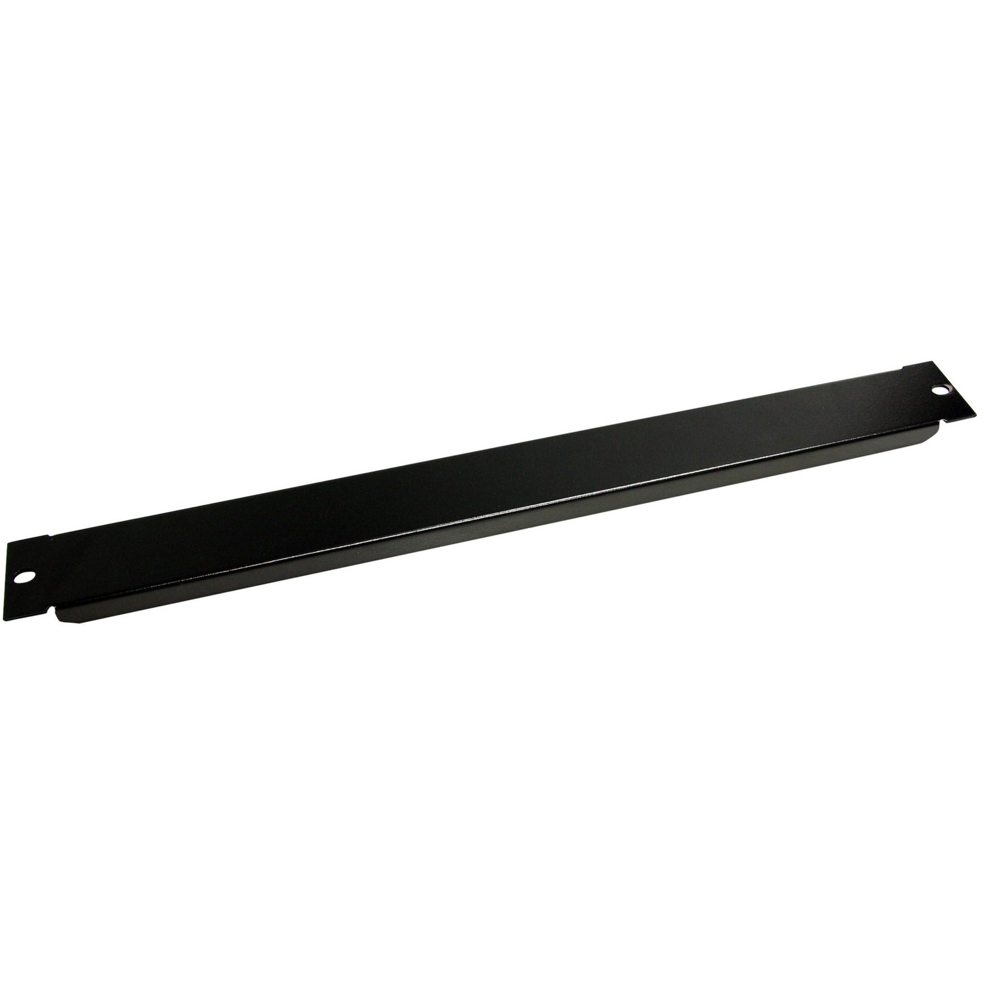StarTech.com Blanking Panel 1U 19in Steel? Black? Blank Rack Panel? Filler Panel, Rack Mount Panel? Rack Blanks - BLANKB1