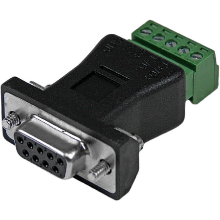 StarTech.com RS422 RS485 Serial DB9 to Terminal Block Adapter - DB92422