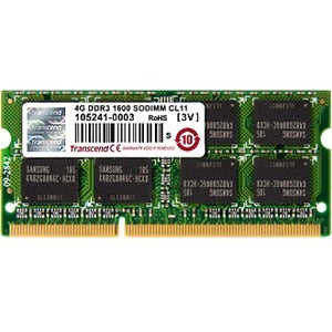 Transcend TS512MSK64V3N 4GB DDR3 SDRAM Memory Module - TS512MSK64V3N