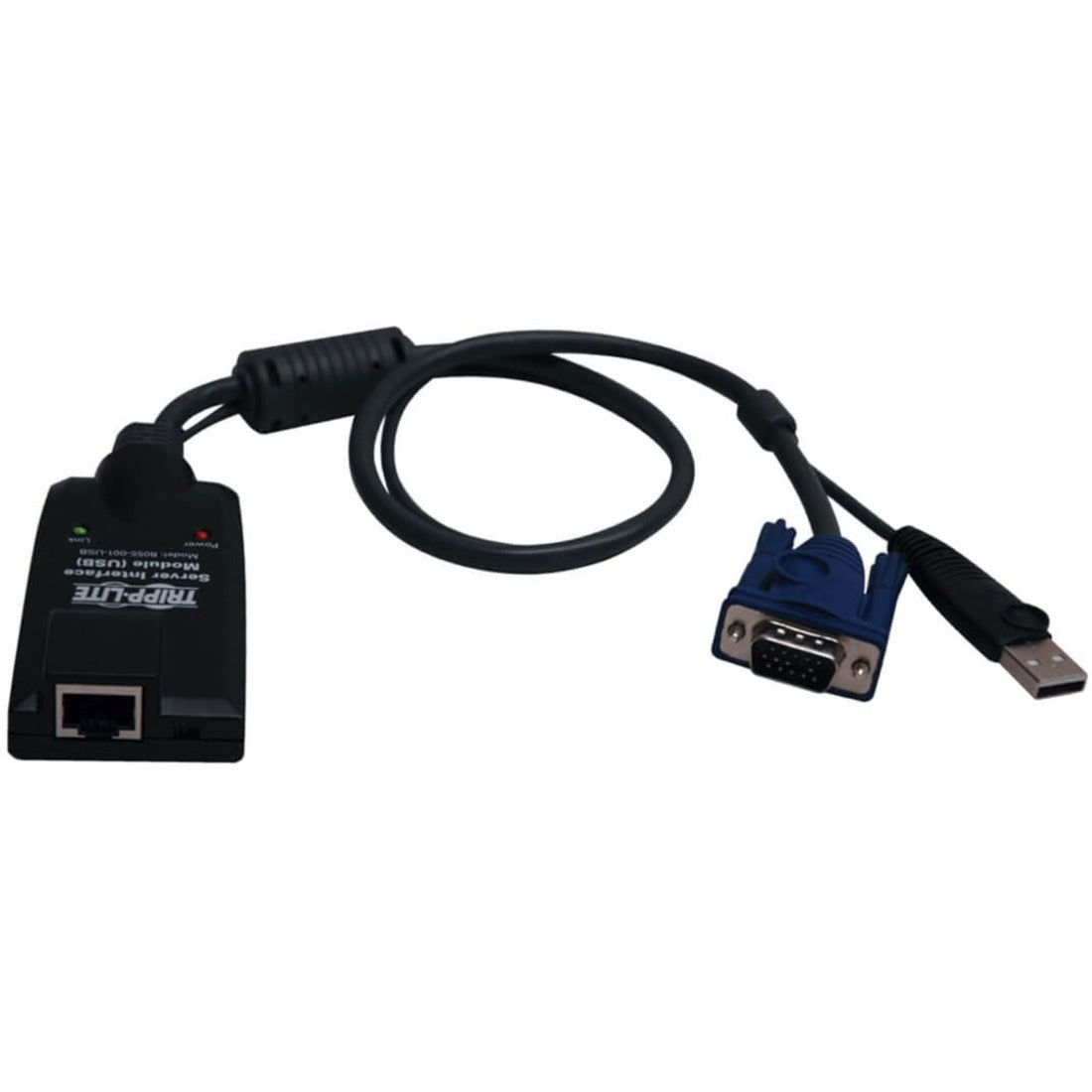 Tripp Lite by Eaton NetDirector USB Server Interface Unit with Virtual Media Support (B064-Series) - B055-001-USB-V2