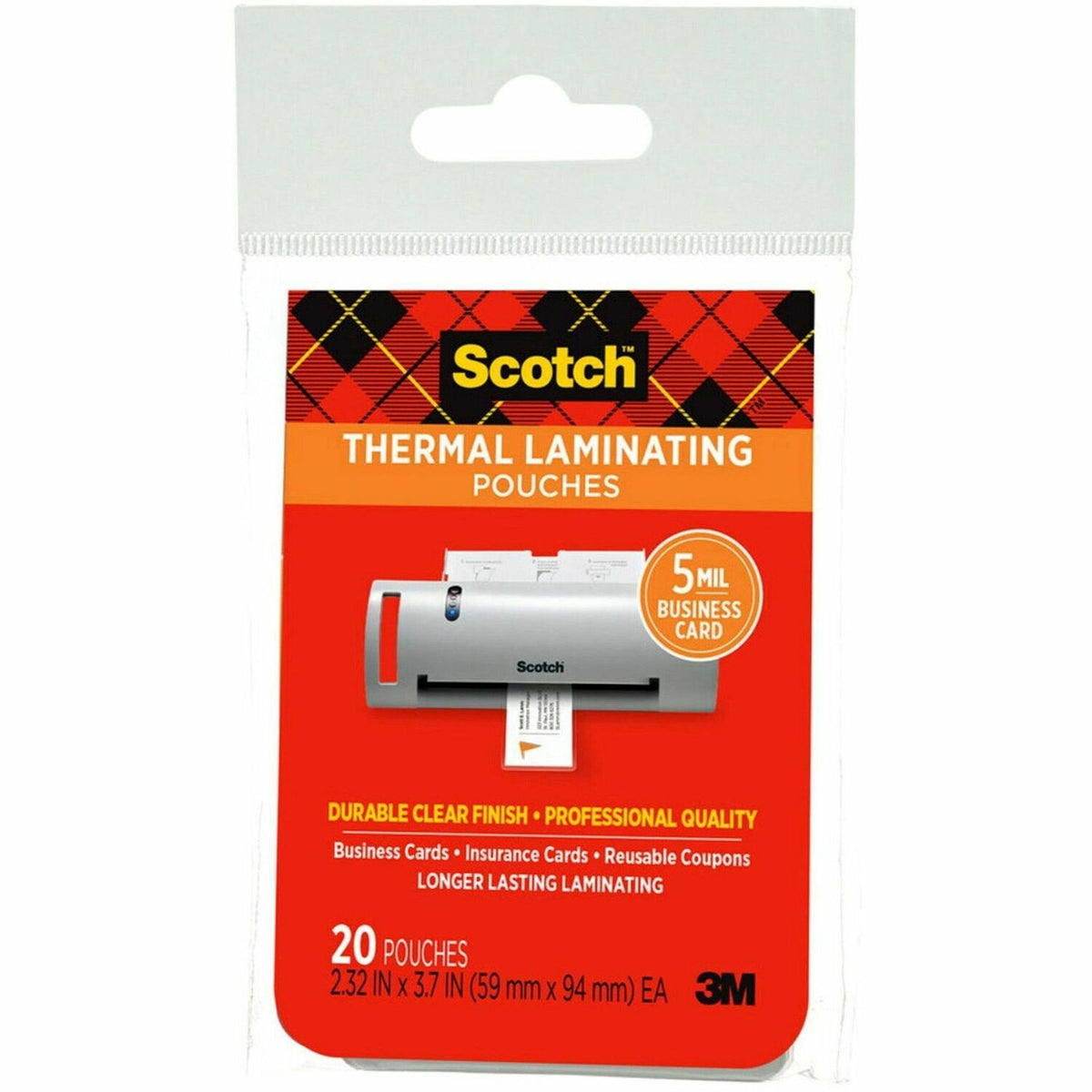 Scotch Thermal Laminating Pouches - TP585120