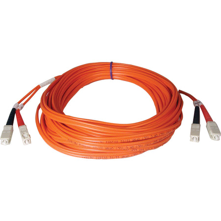 Tripp Lite by Eaton 1M Duplex Multimode 50/125 Fiber Optic Patch Cable SC/SC 3' 3ft 1 Meter - N506-01M