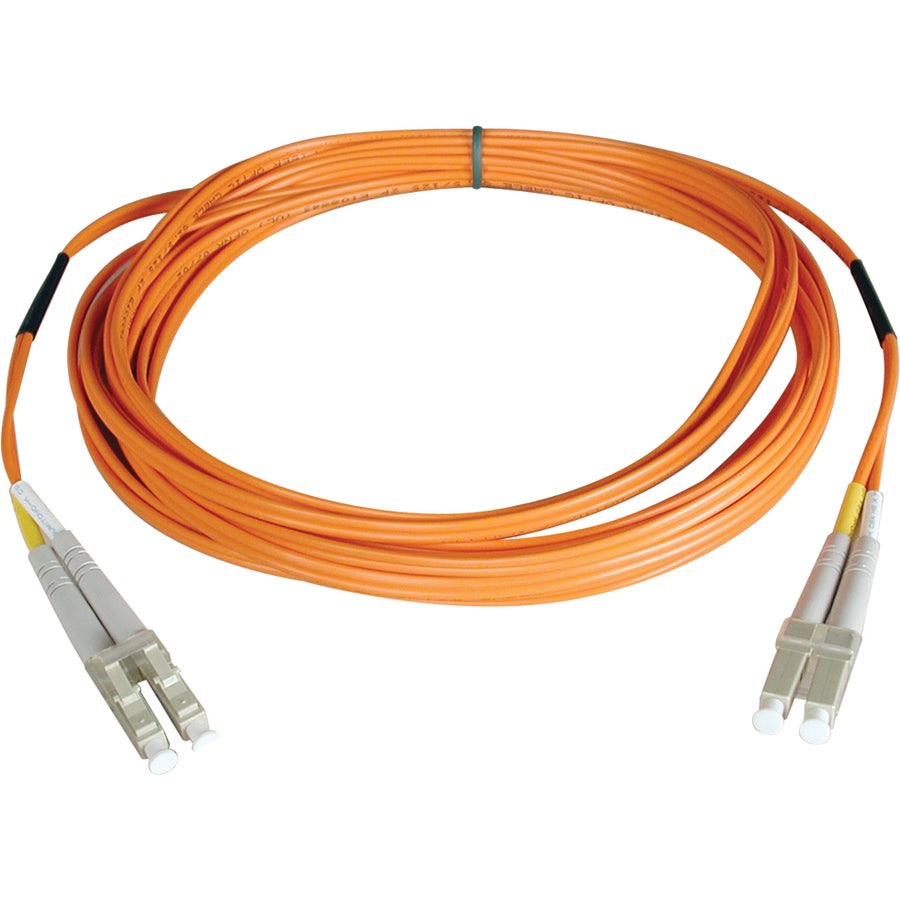 Eaton Tripp Lite Series Duplex Multimode 50/125 Fiber Patch Cable (LC/LC), 1M (3 ft.) - N520-01M