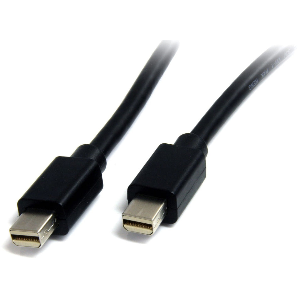 StarTech.com 3ft (1m) Mini DisplayPort Cable, 4K x 2K Ultra HD Video, Mini DisplayPort 1.2 Cable, Mini DP Cable for Monitor, mDP Cord, M/M - MDISPLPORT3