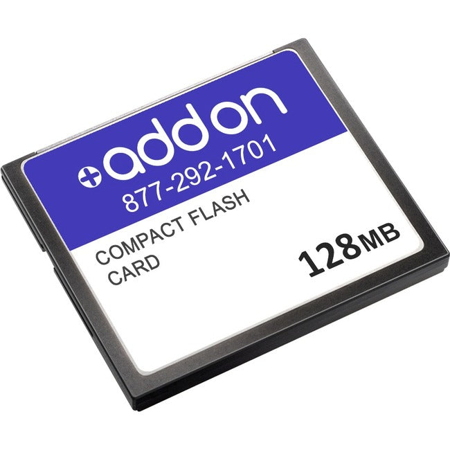 AddOn Cisco MEM3800-64U128CF Compatible 128MB Flash Upgrade - MEM3800-64U128CF-AO