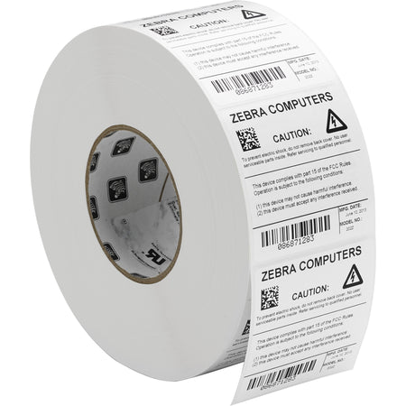 Zebra Label Polyester 3 x 2in Thermal Transfer Zebra Z-Ultimate 3000T 3 in core - 10011703