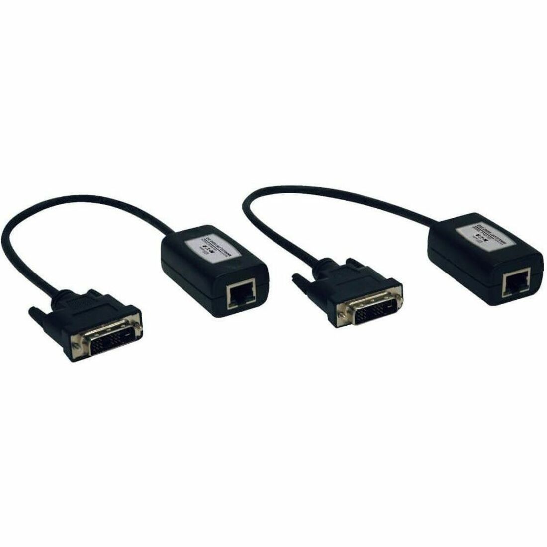 Eaton Tripp Lite Series DVI over Cat5/6 Passive Extender Kit, Box-Style Transmitter/Receiver for Video, Up to 100 ft. (30 m), TAA - B140-101