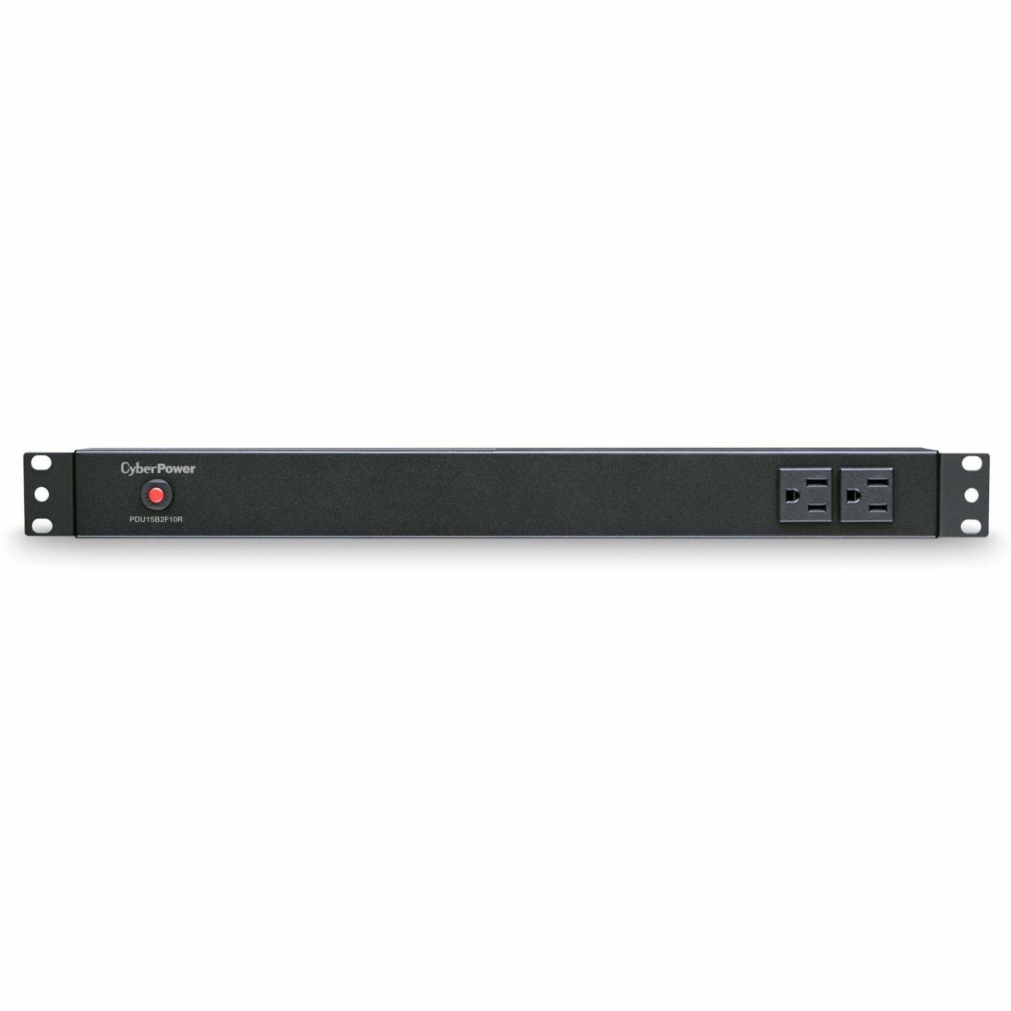 CyberPower PDU15B2F10R 100 - 125 VAC 15A Basic PDU - PDU15B2F10R