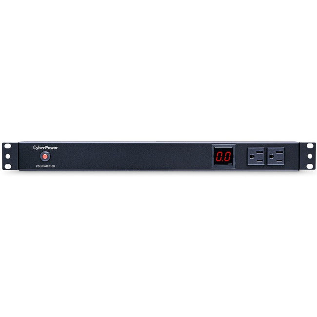 CyberPower PDU15M2F10R 100 - 125 VAC 15A Metered PDU - PDU15M2F10R