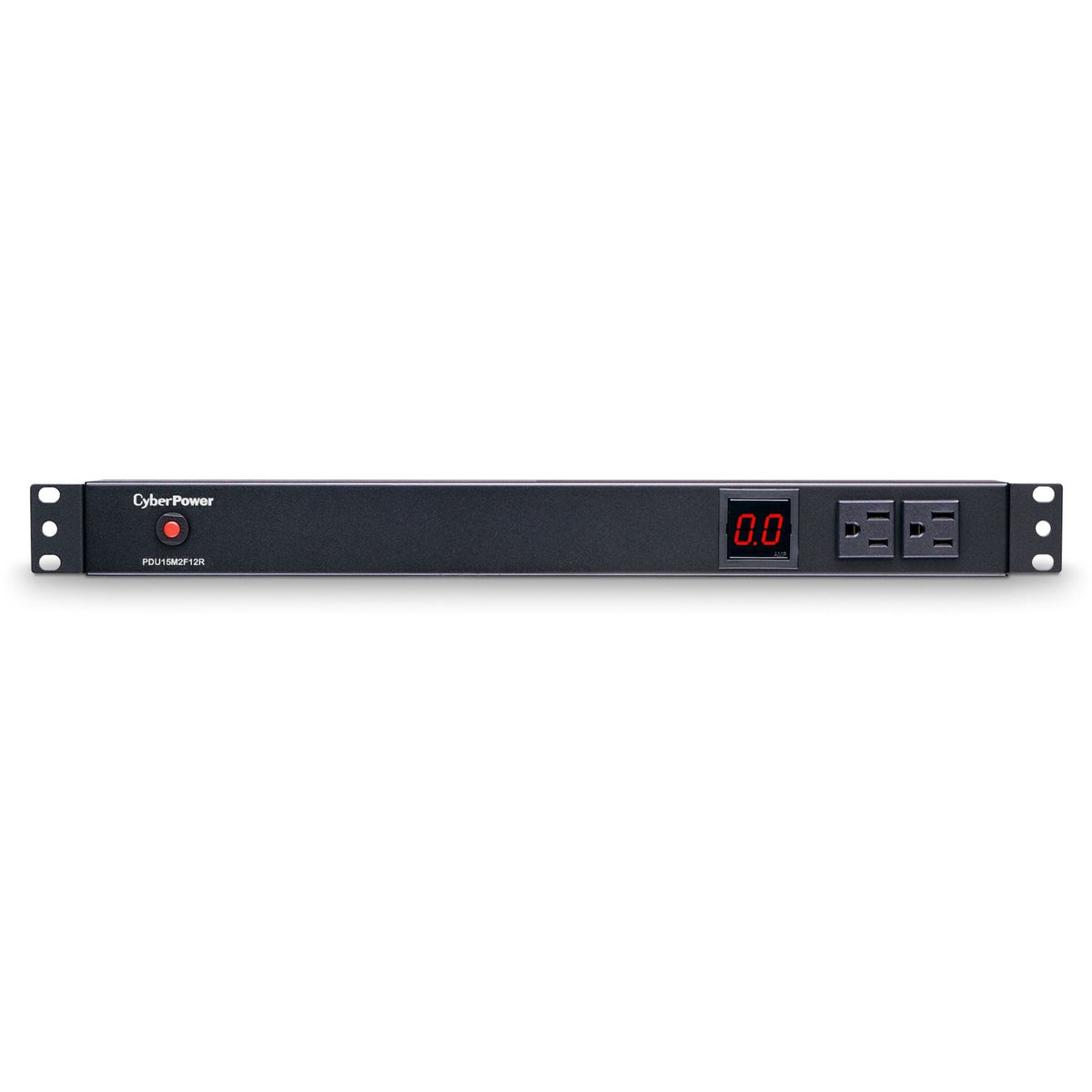 CyberPower PDU15M2F12R 100 - 125 VAC 15A Metered PDU - PDU15M2F12R