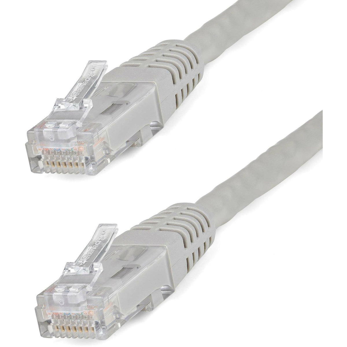 StarTech.com 2ft CAT6 Ethernet Cable - Gray Molded Gigabit - 100W PoE UTP 650MHz - Category 6 Patch Cord UL Certified Wiring/TIA - C6PATCH2GR