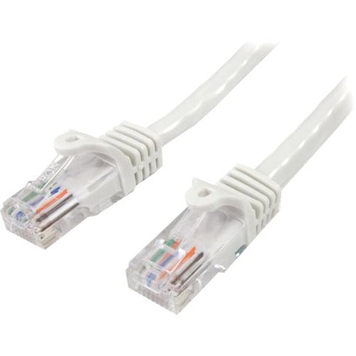 StarTech.com 5ft White Snagless Cat5e UTP Patch Cable - 45PATCH5WH